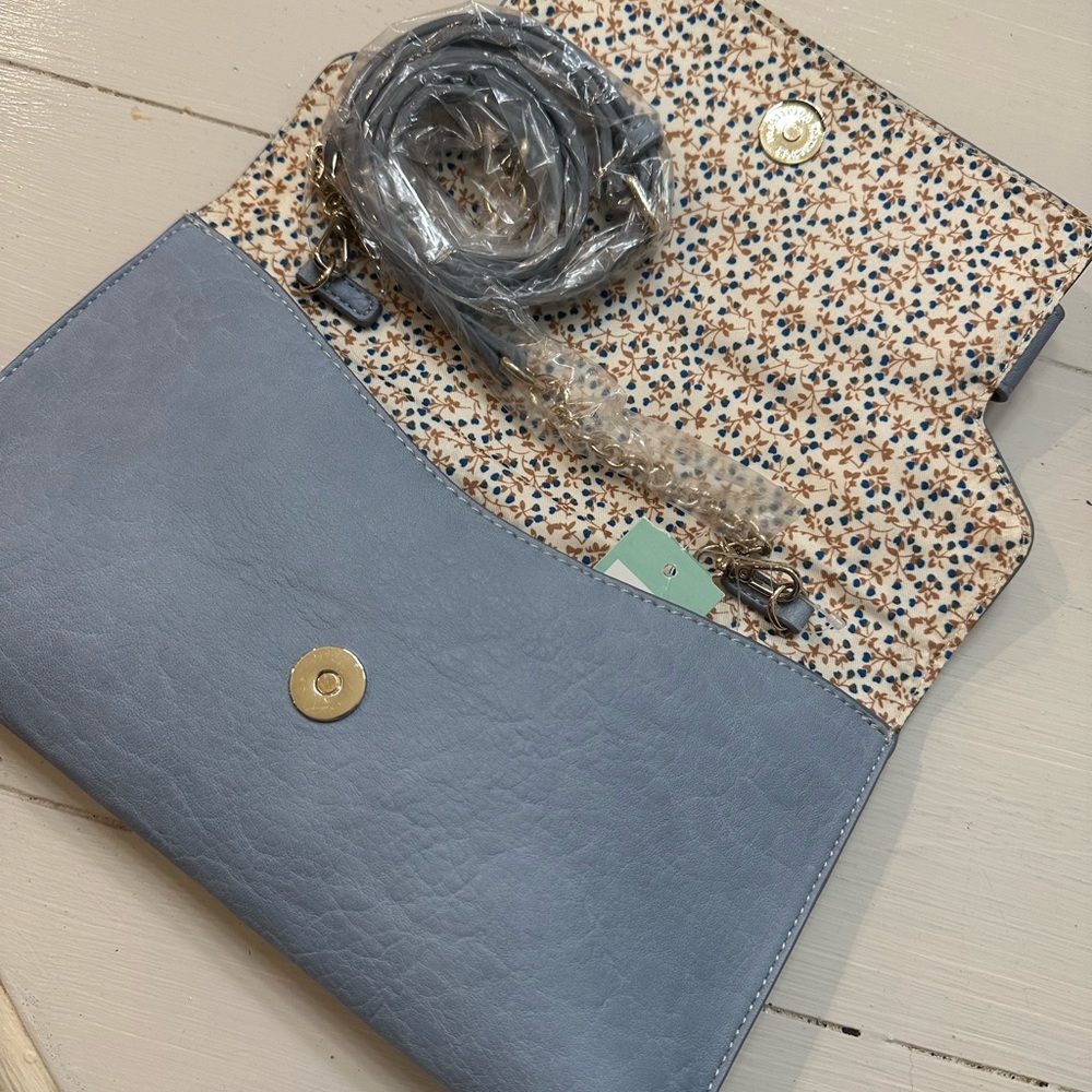NWT Market & Spruce clutch with scarf detail - Picture 2 of 4